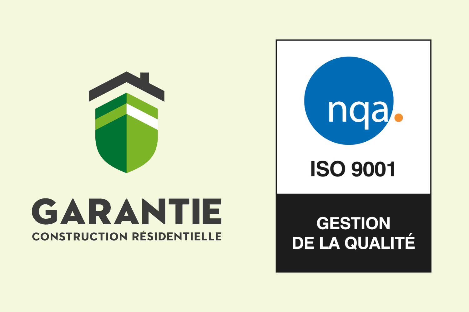 Garantie de construction résidentielle (GCR) obtient la certification ISO 9001:2015